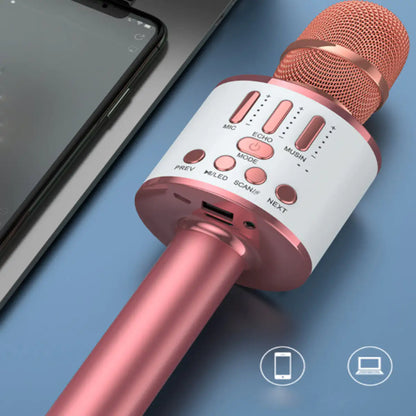 Karaoke Party Microphone With Bluetooth