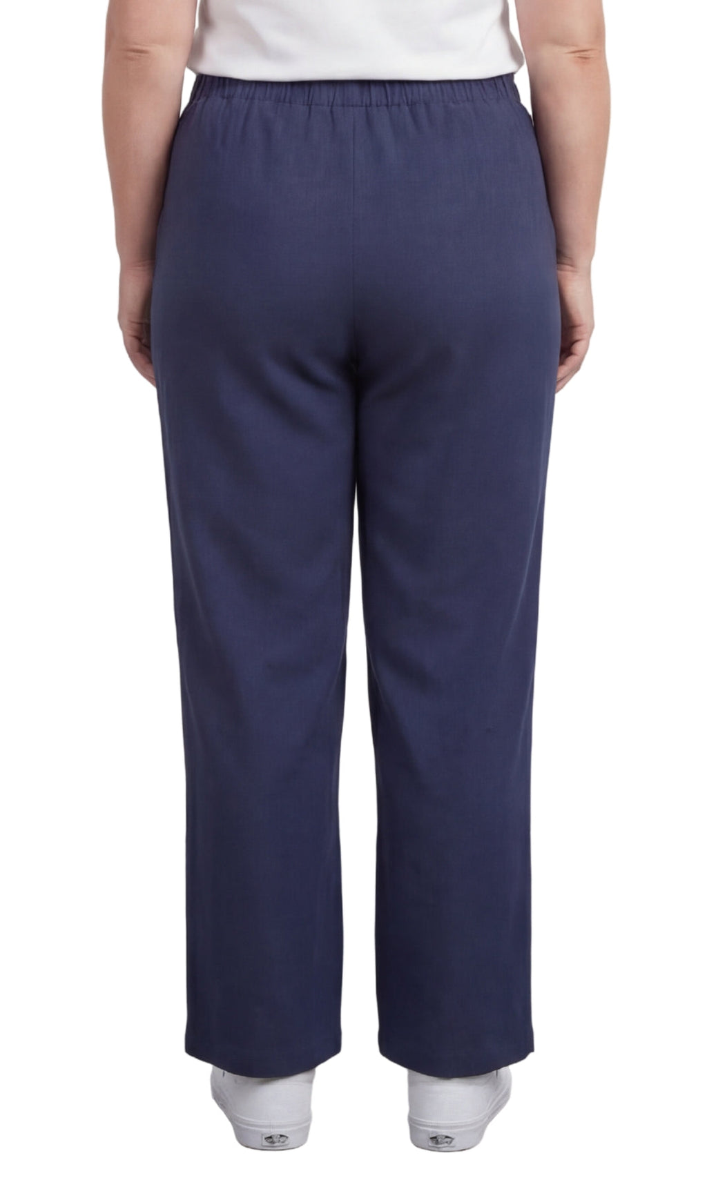 Women's Lightweight Pull-On Denim Jeans with Elastic Waist