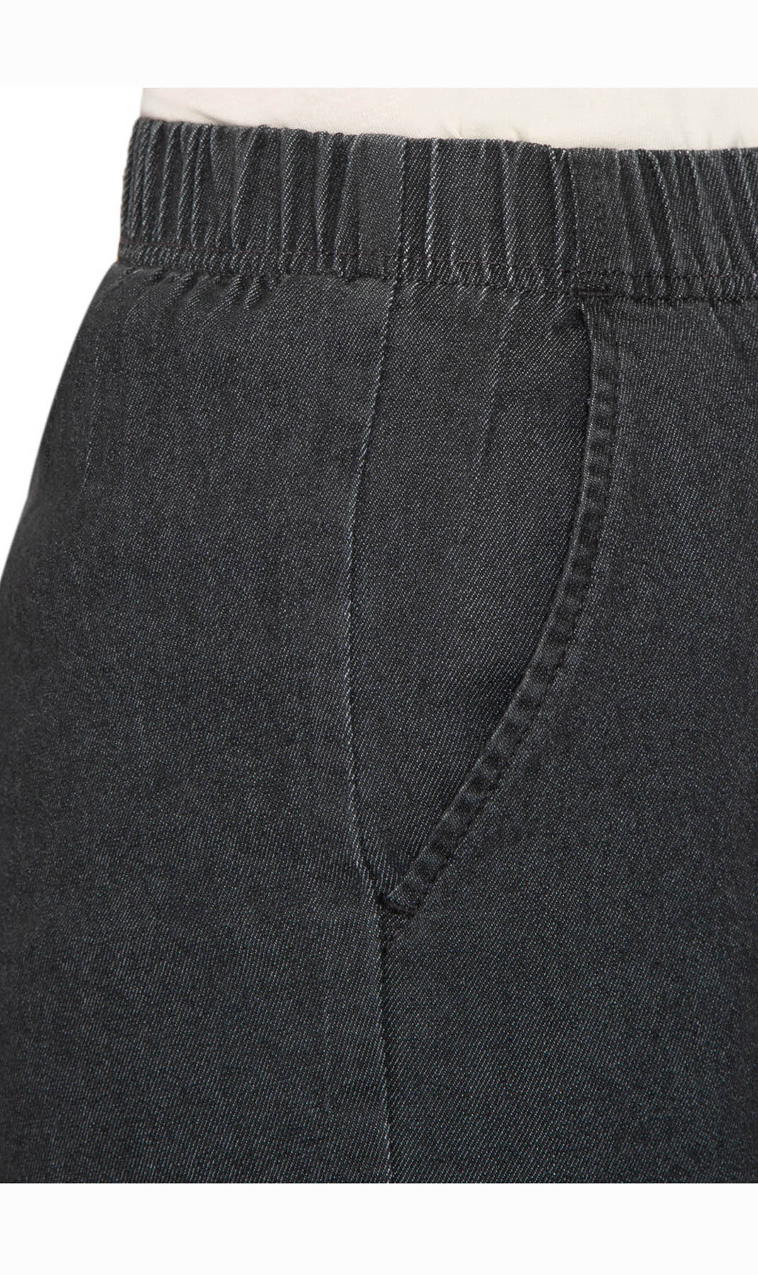 Women's Lightweight Stretch Denim Capri Pants – Comfortable Everyday Fit