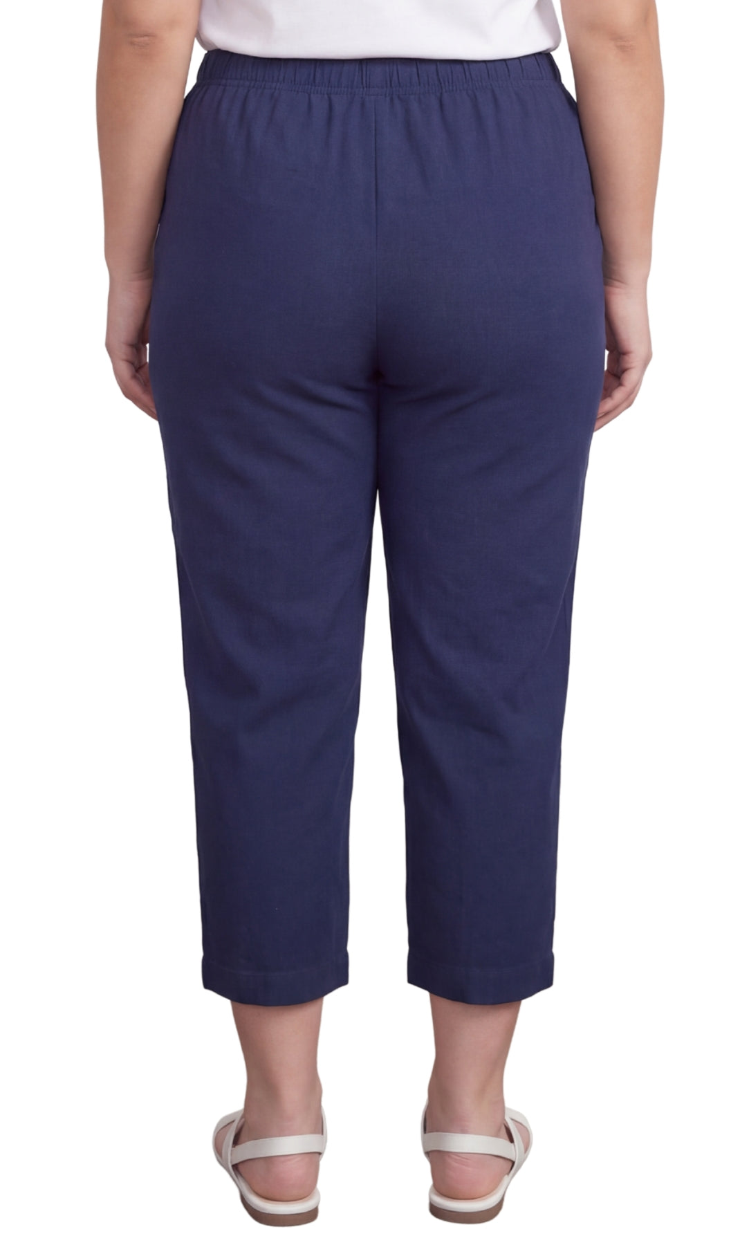 Women's Lightweight Stretch Denim Capri Pants – Comfortable Everyday Fit