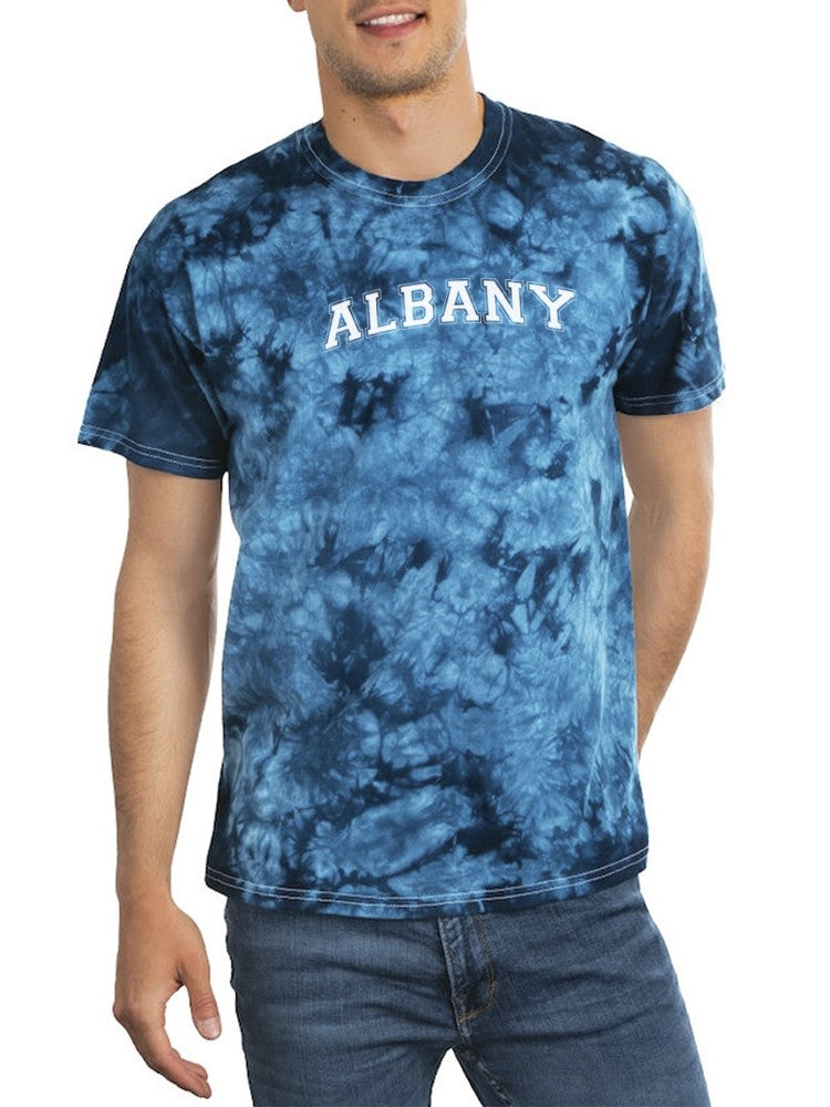 Albany. Tie Dye Tee -SmartPrintsInk Designs