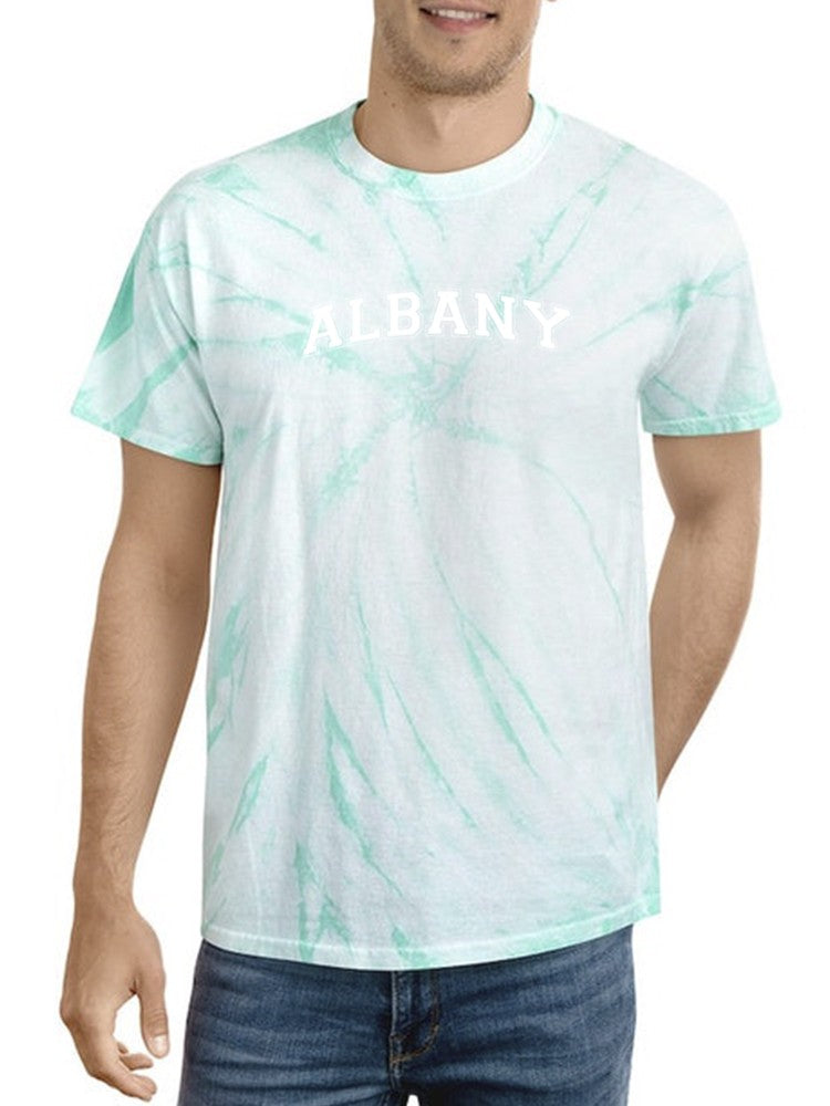 Albany. Tie Dye Tee -SmartPrintsInk Designs