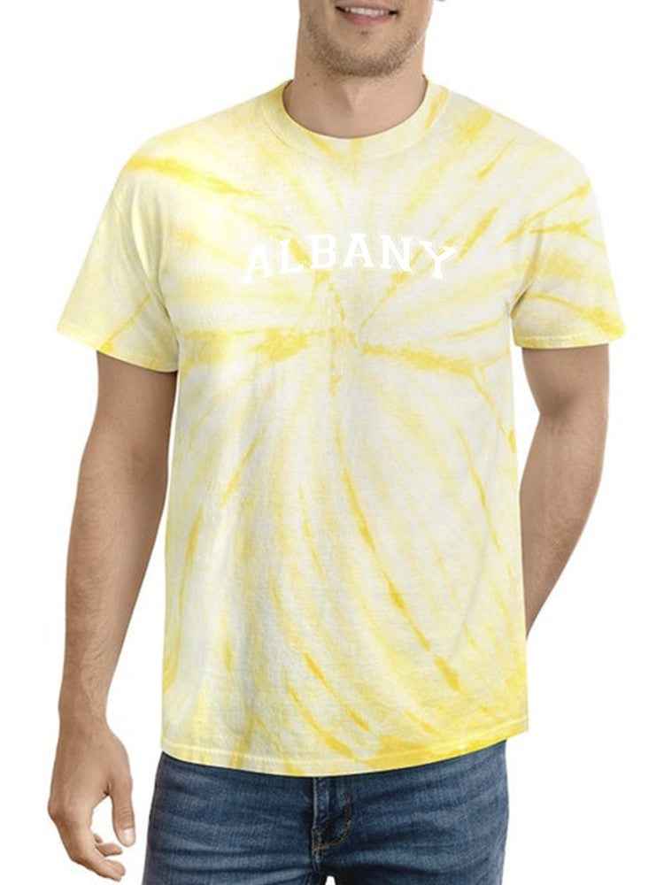 Albany. Tie Dye Tee -SmartPrintsInk Designs