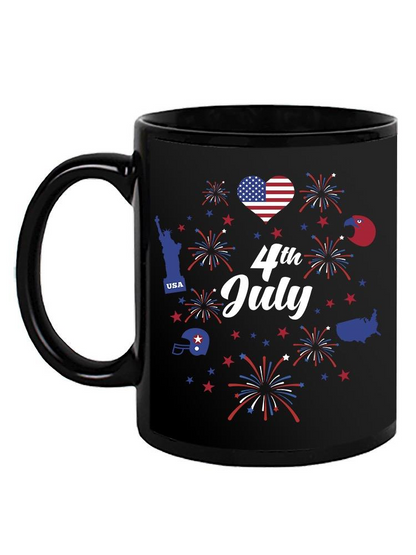 4Th July Mug -SPIdeals Designs