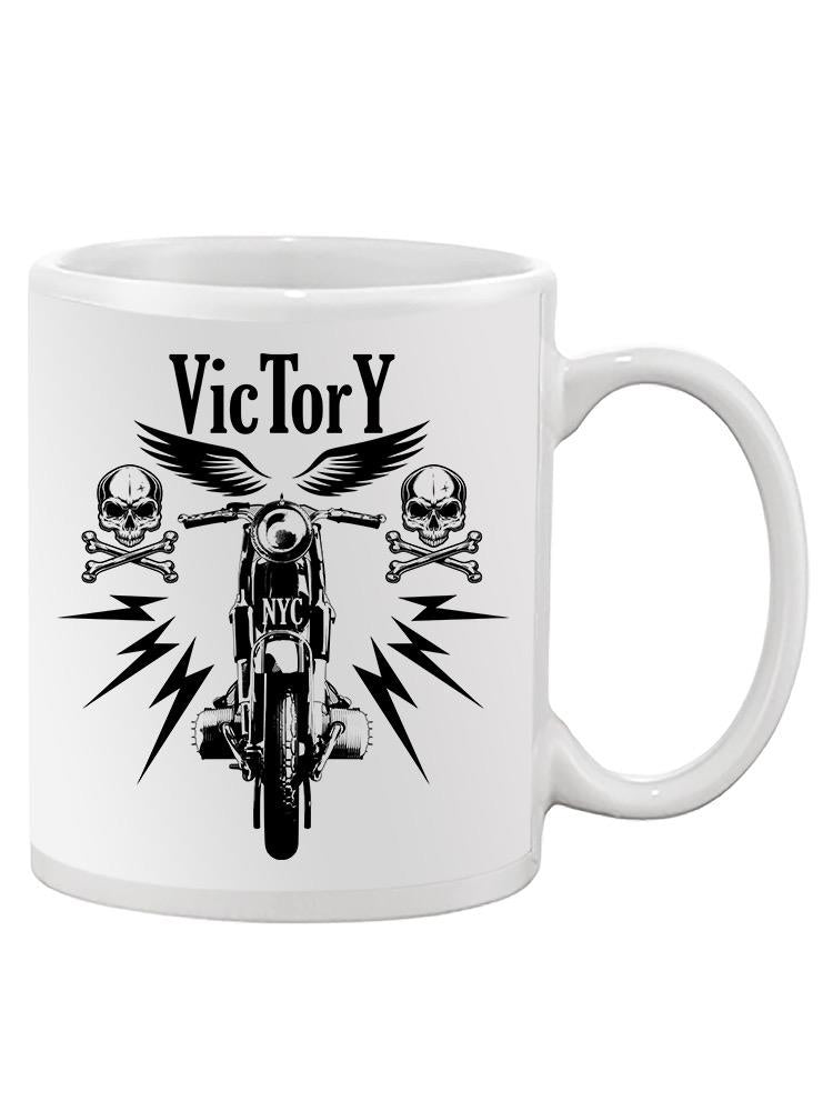 Victory Motorcycle Mug -SPIdeals Designs