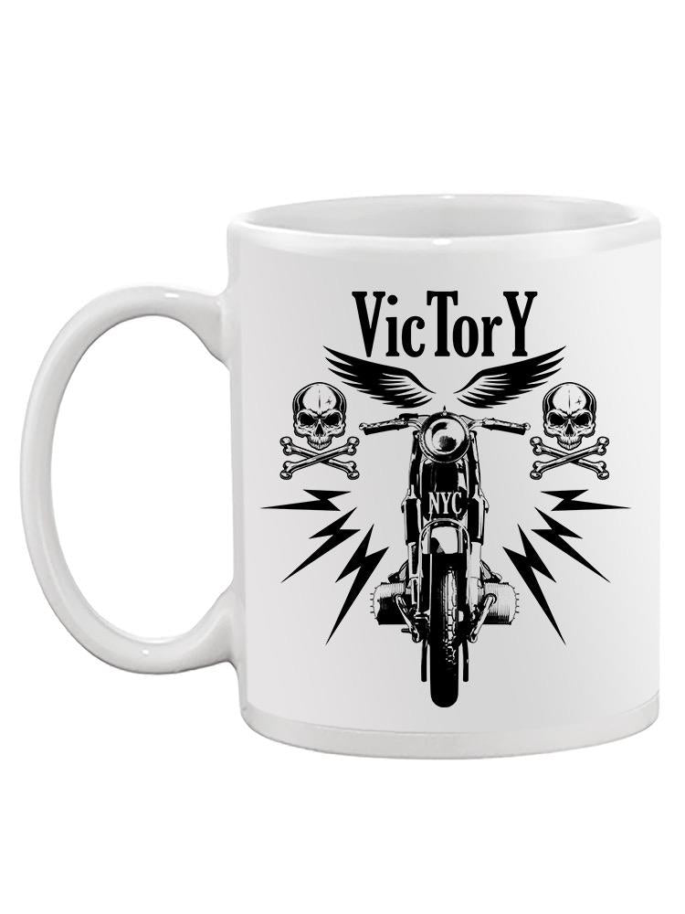 Victory Motorcycle Mug -SPIdeals Designs