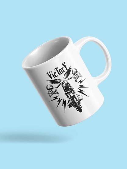 Victory Motorcycle Mug -SPIdeals Designs