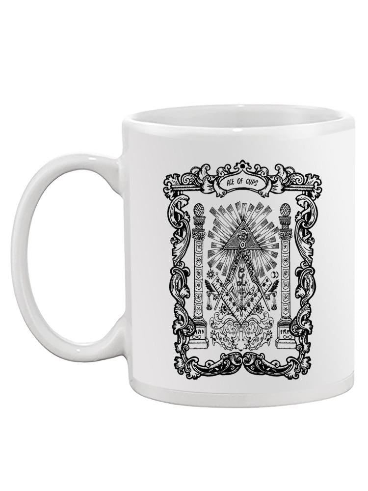 Ace Of Cups Art Mug -SPIdeals Designs