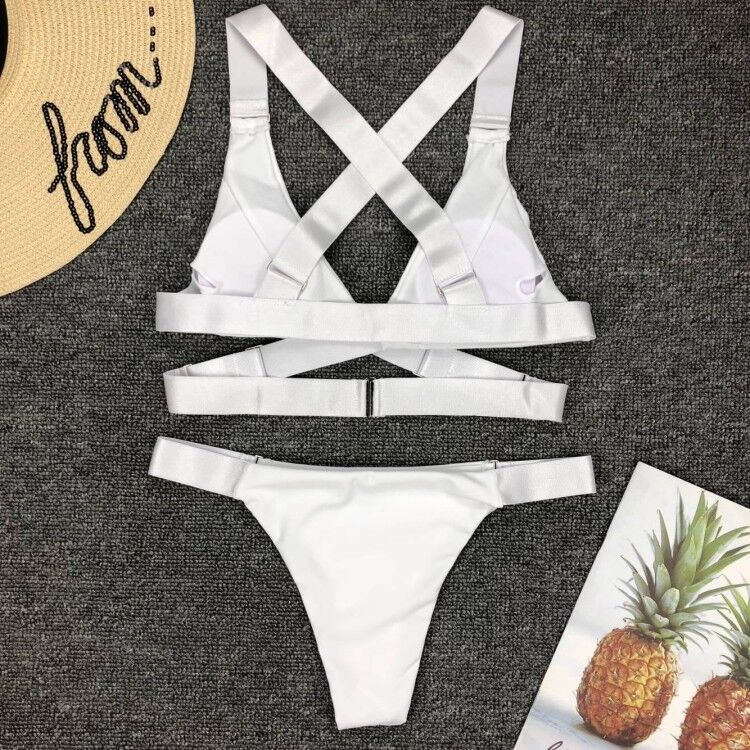 Sexy Adjustable Buckle Bandage Vevlet Bikini 2026 Women Swimsuit Female Bikinis Swimwear Two Pieces Bikini set Bathing Suit Swim