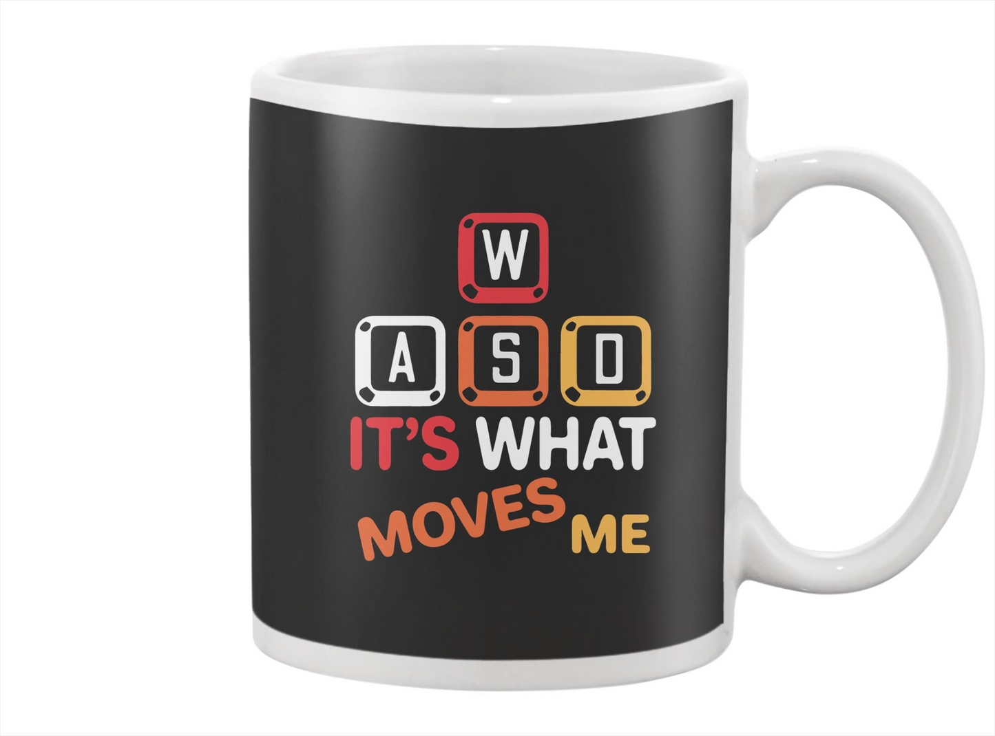 W A S D  Mug -Image by Shutterstock