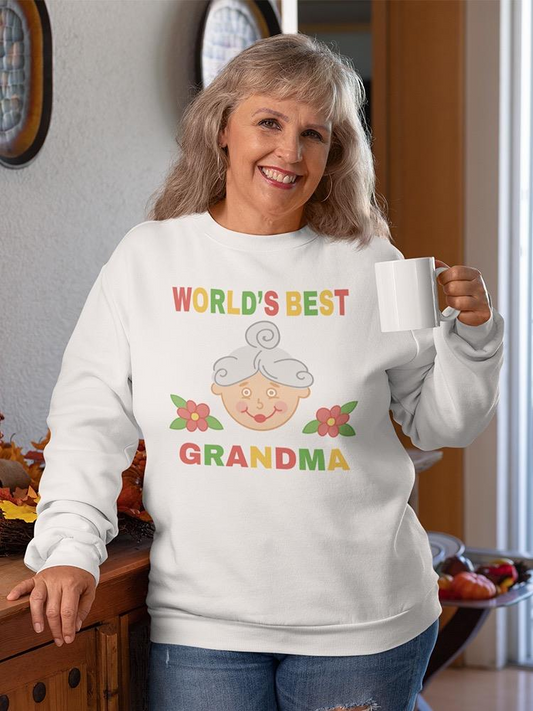 World's Best Grandma! Sweatshirt Women's -Image by Shutterstock