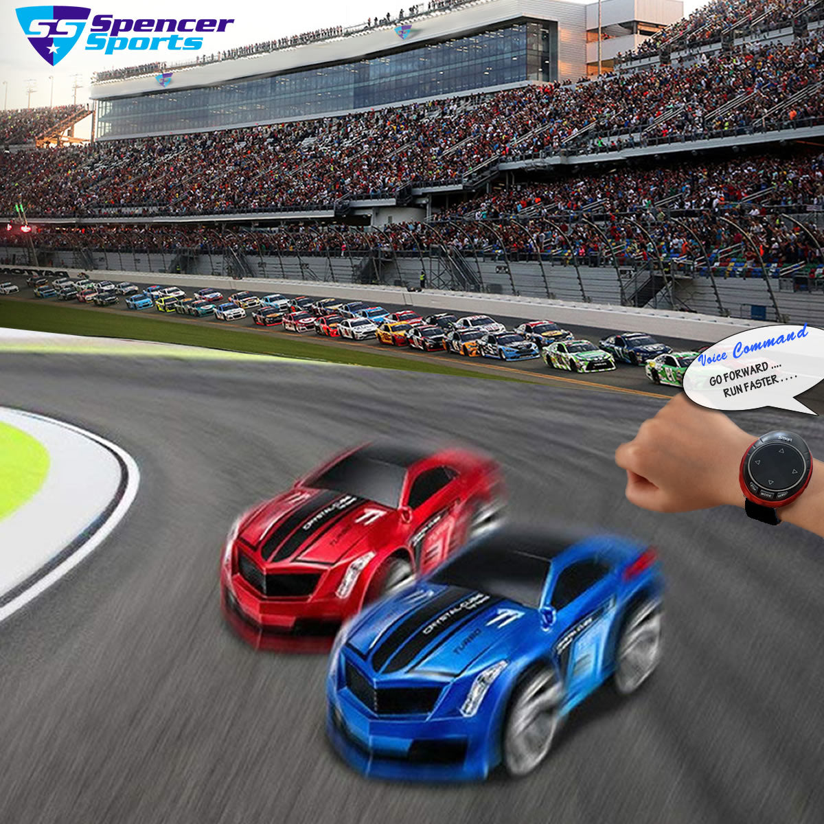 Turbo Racer Voice Activated Remote Control Sports Car