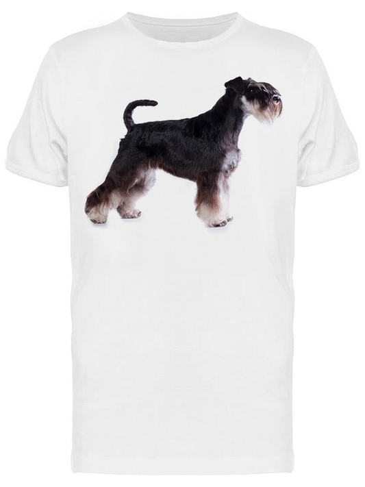 A Schnauzer: Profile Pose Tee Men's -Image by Shutterstock