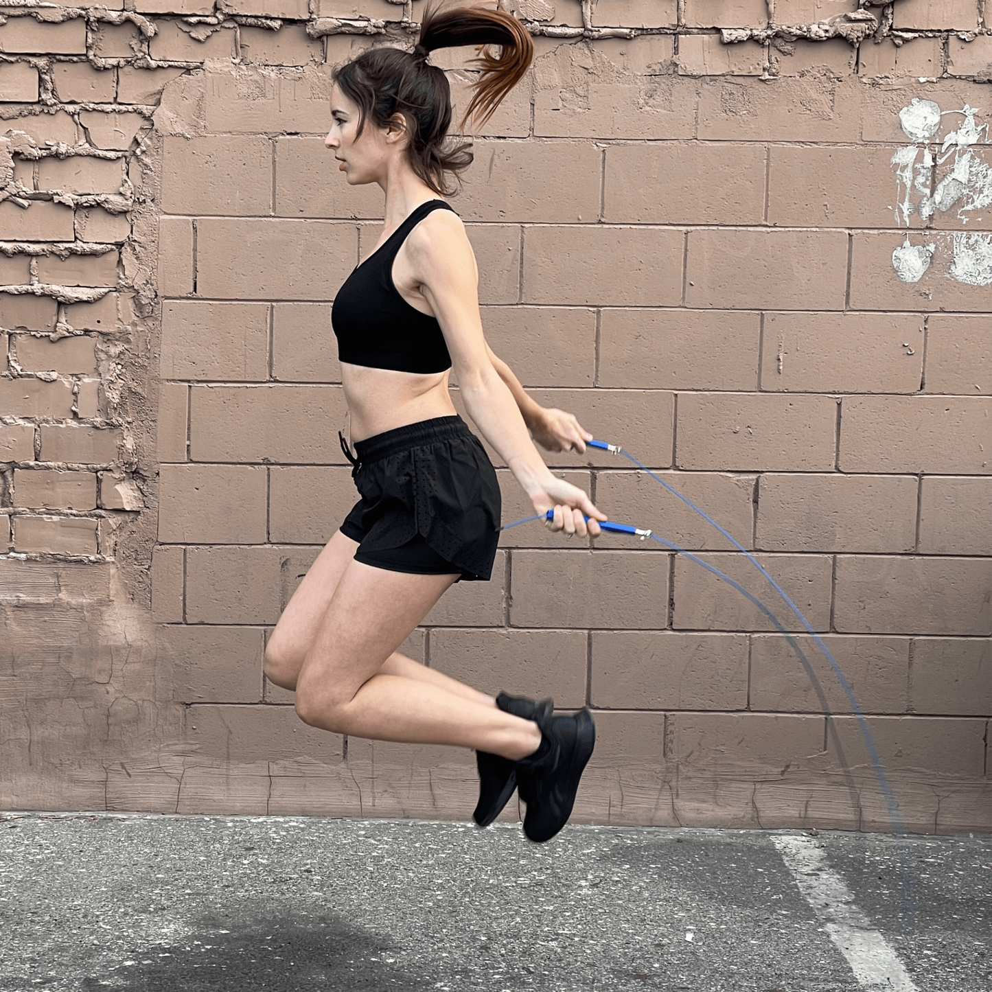 Weighted Jump Rope with Adjustable Steel Wire Cable