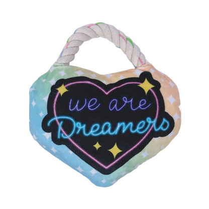 We Are Dreamers Plush Dog Toy Combo (Heart & Space Panda)