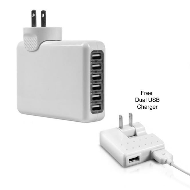 6 USB Wall Charger