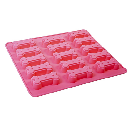 Dog Bone 3 in 1 Silicone Baking Treat Tray