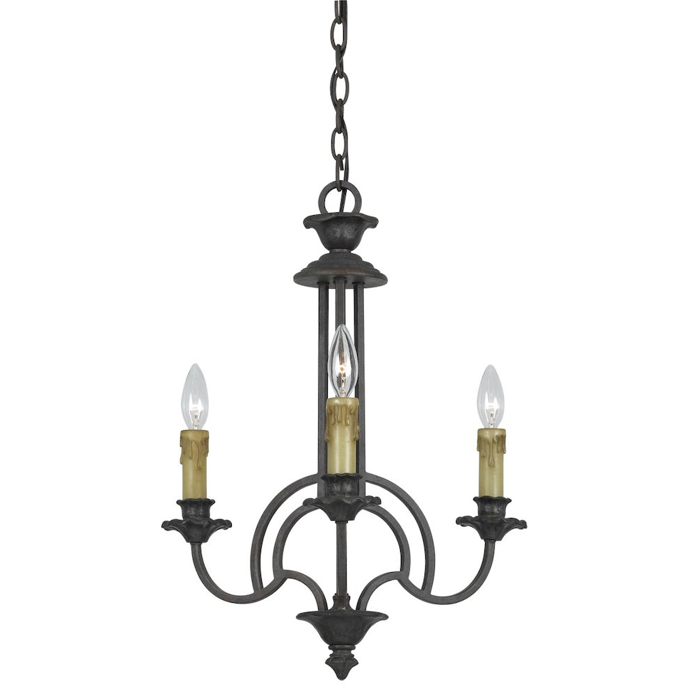 60Wx3 Elberton 3 Light Chandelier