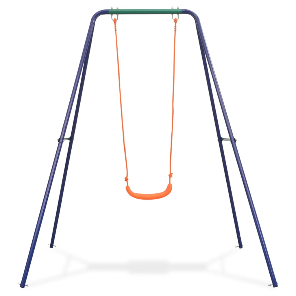 vidaXL Single Swing Orange