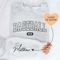 Custom Baseball Mom Sweatshirt