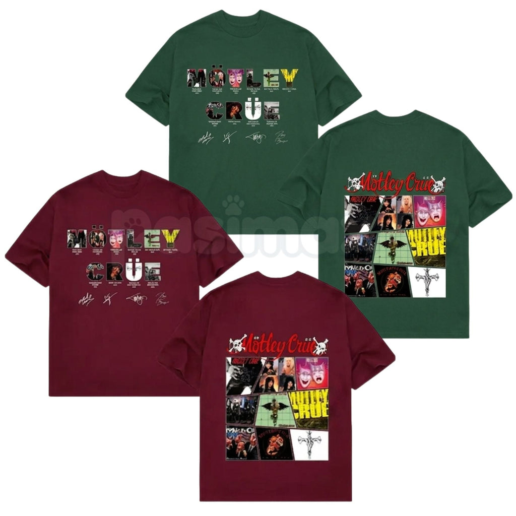 Motley Crue 2026 Tour T-Shirt – Official Style Rock Band Graphic Tee