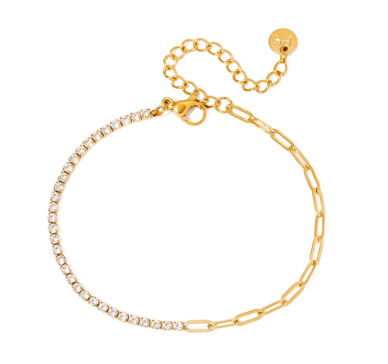 Diamond Tennis Chain Bracelet - WATERPROOF