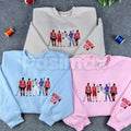 "Windy City" Embroidered Sweatshirt – Chicago Pride Crewneck