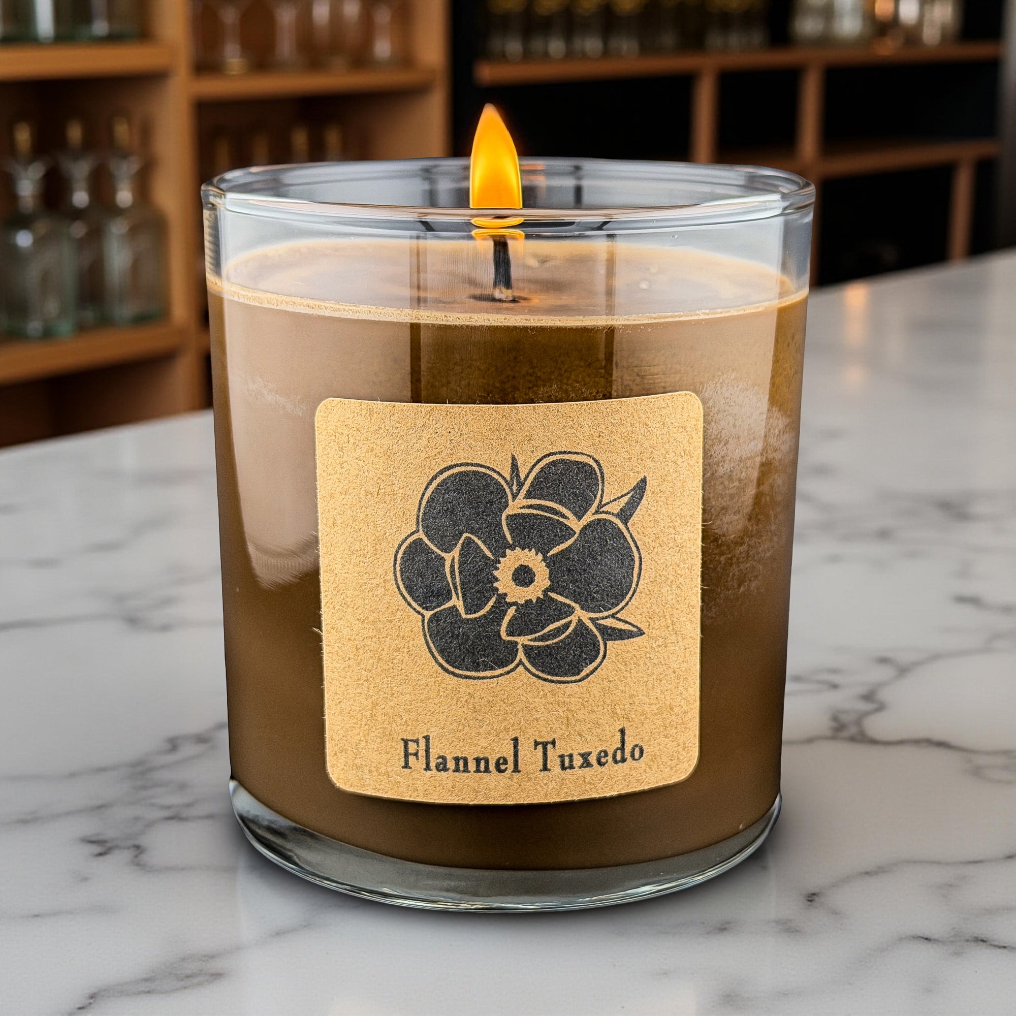 Flannel Tuxedo 10oz Soy Candle