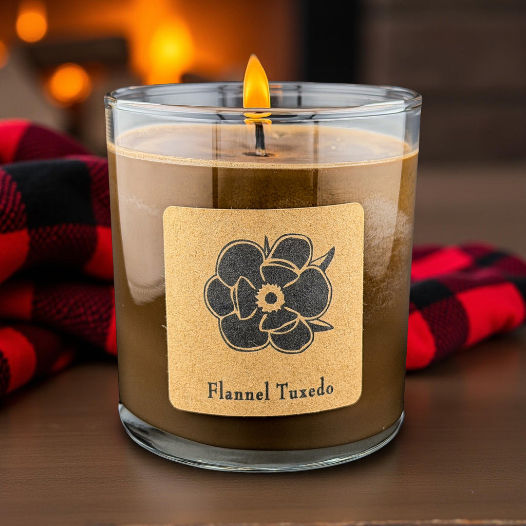 Flannel Tuxedo 10oz Soy Candle