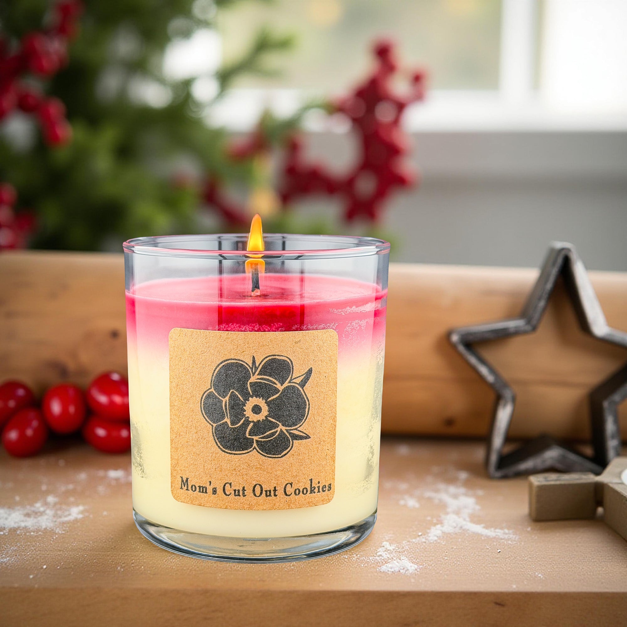 Mom's Cut Out Cookies 10oz Soy Candle