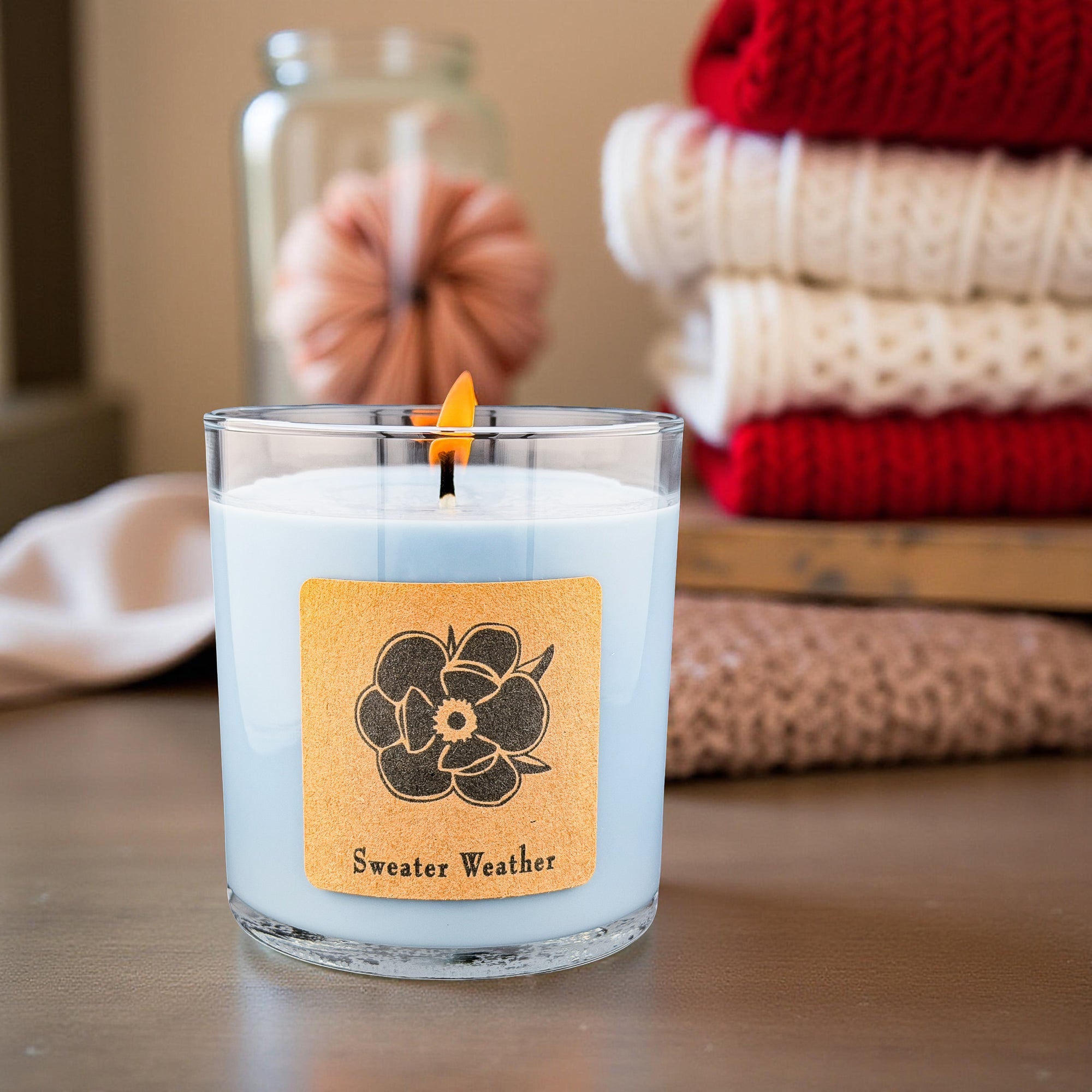 Sweater Weather 10oz Soy Candle