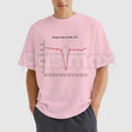 2001 Crash Graph Funny T-Shirt – Dot Com Bubble Finance Meme Tee, Humorous Stock Market Sarcastic Unisex Graphic Shirt