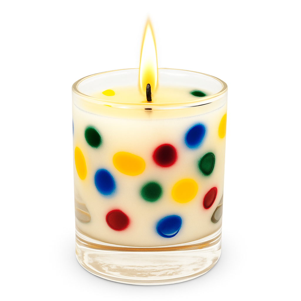 Happy Birthday 2.5oz Soy Candle in Glass