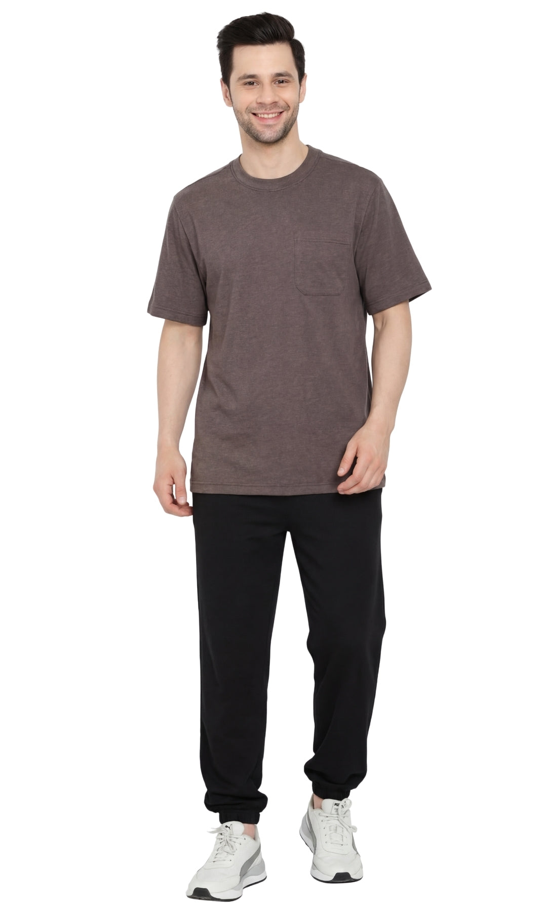Men's Heavyweight Short Sleeve Crew Neck with Pocket T-Shirt