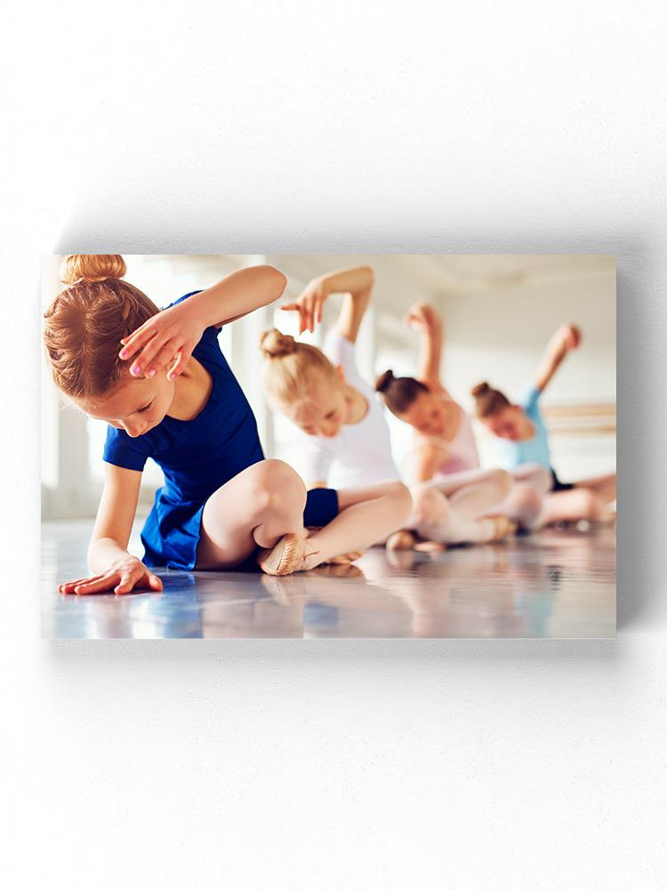 Ballerina Kids Wrapped Canvas -Image by Shutterstock