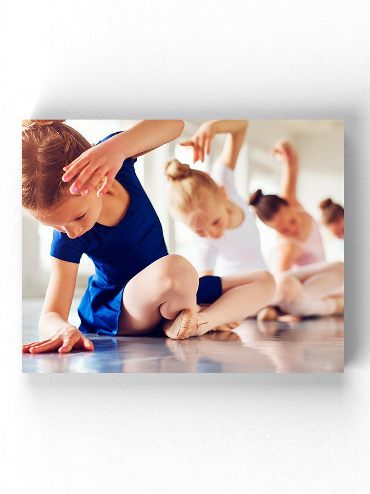 Ballerina Kids Wrapped Canvas -Image by Shutterstock