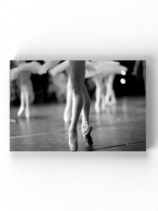 Ballerinas En Pointe Wrapped Canvas -Image by Shutterstock