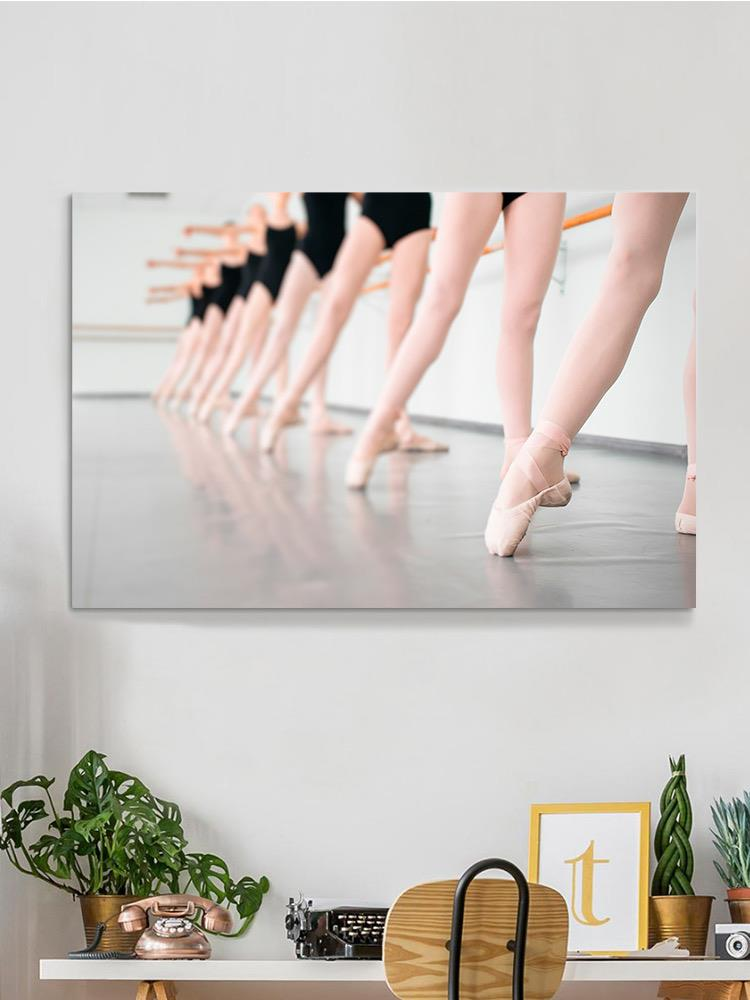 Ballerina Line Wrapped Canvas -Image by Shutterstock