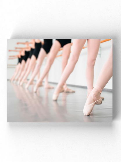 Ballerina Line Wrapped Canvas -Image by Shutterstock