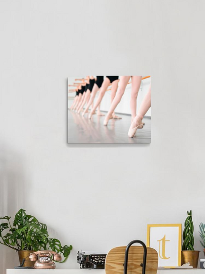 Ballerina Line Wrapped Canvas -Image by Shutterstock