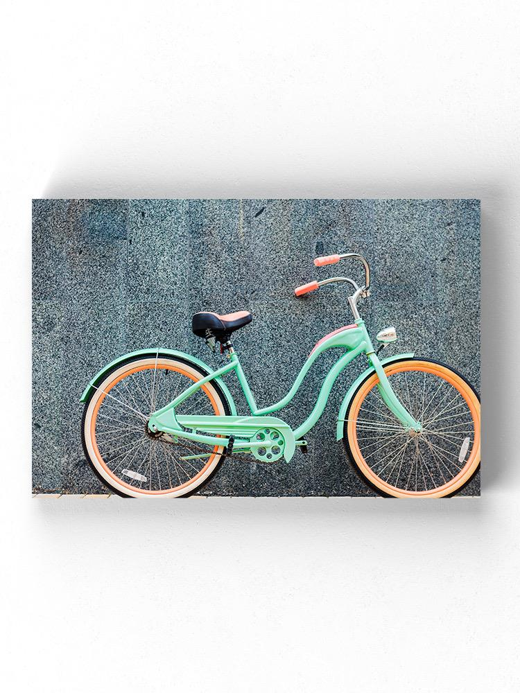 Beautiful Vintage Bicycle Wrapped Canvas -Image by Shutterstock