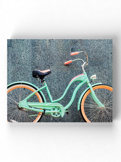 Beautiful Vintage Bicycle Wrapped Canvas -Image by Shutterstock