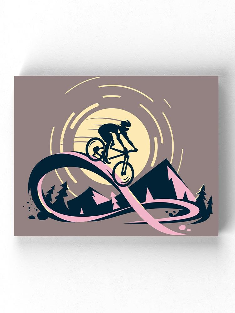 Biker Art Wrapped Canvas -Image by Shutterstock