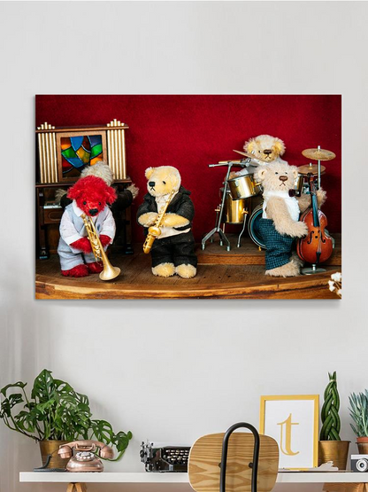 Bear Band Wrapped Canvas -Image by Shutterstock