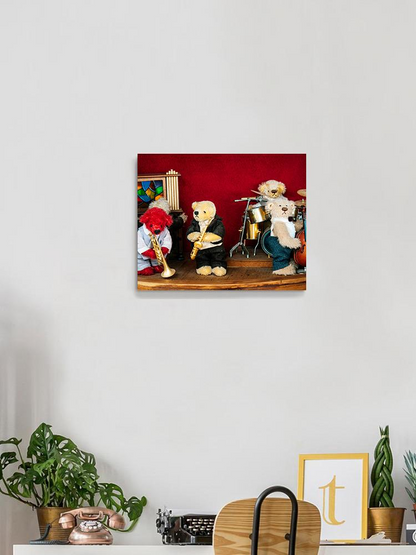 Bear Band Wrapped Canvas -Image by Shutterstock