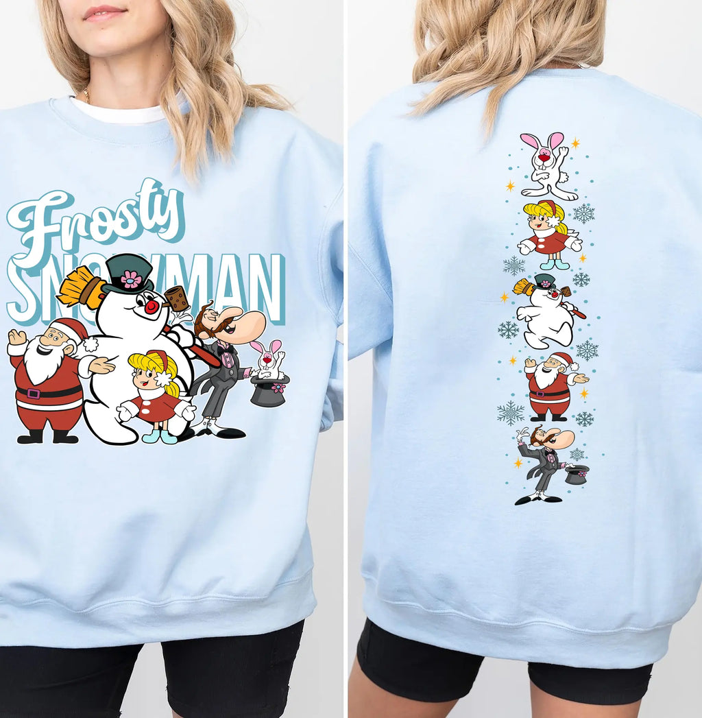 Vintage Frosty The Snowman Sweatshirt – Retro Christmas Holiday Crewneck