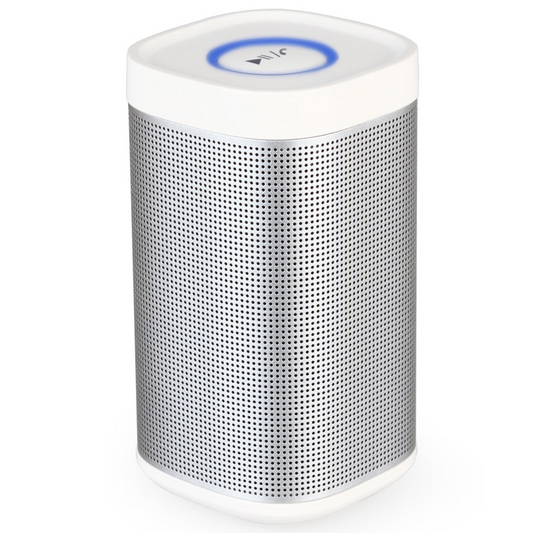 Wireless Portable 360° Bluetooth Universal Speaker White