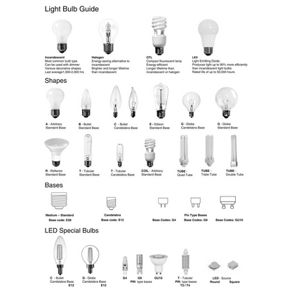 1LT Incandescent table lamp WH/AGB, White Shade