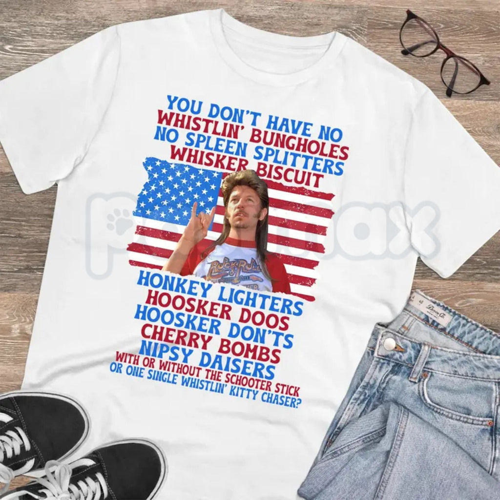 Funny Patriotic American Flag Quote T-Shirt – Sarcastic Independence Day Freedom Novelty Graphic Tee