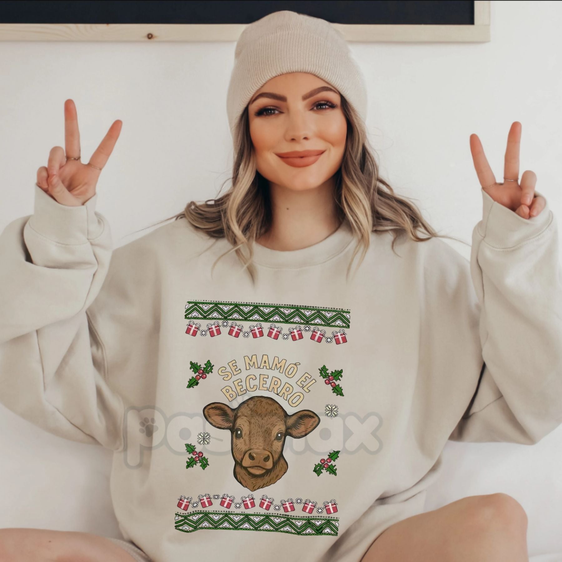 "Se Mamó El Becerro" Sweatshirt | Funny Mexican Spanish Idiom Crewneck | Norteño Music Fan Gift
